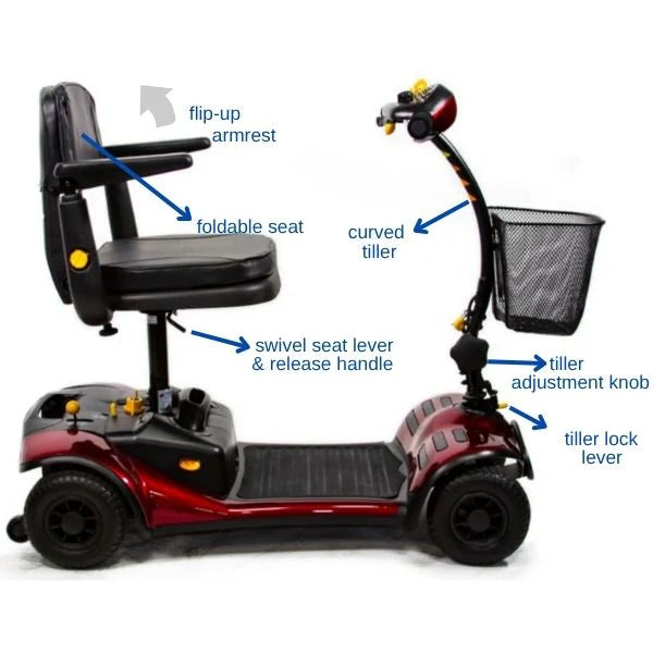 Shoprider Dasher 4 Portable Mobility Scooter