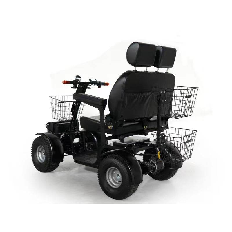 Green Transporter Golf Mobility Scooter 4-Wheel Design - Cheetah Ninja