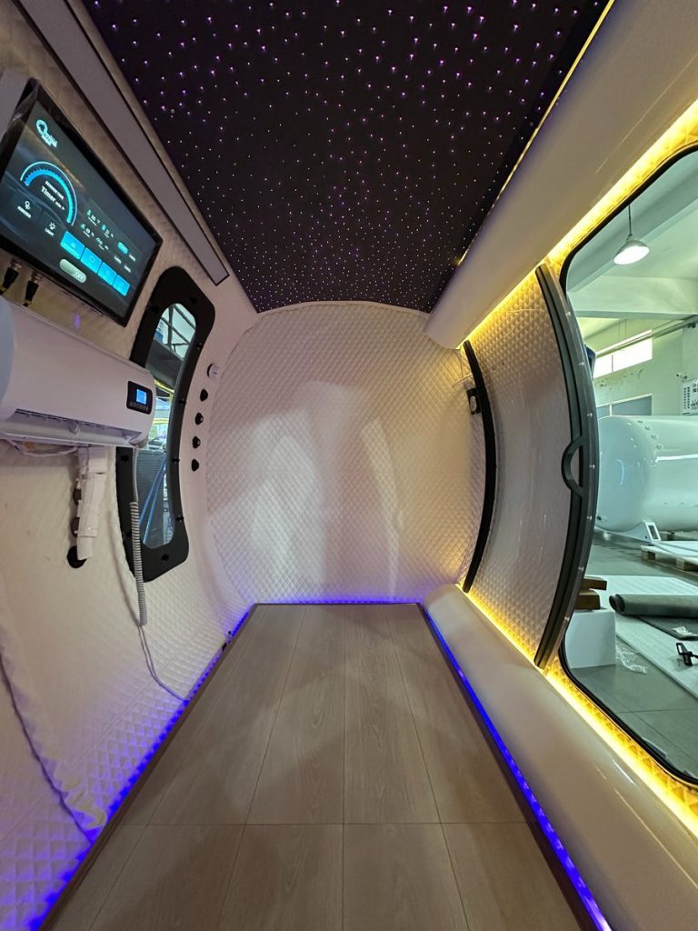 Exercise-Ready Hyperbaric Multiplace Plus Walk-in Hard Shell Oxygen Chamber