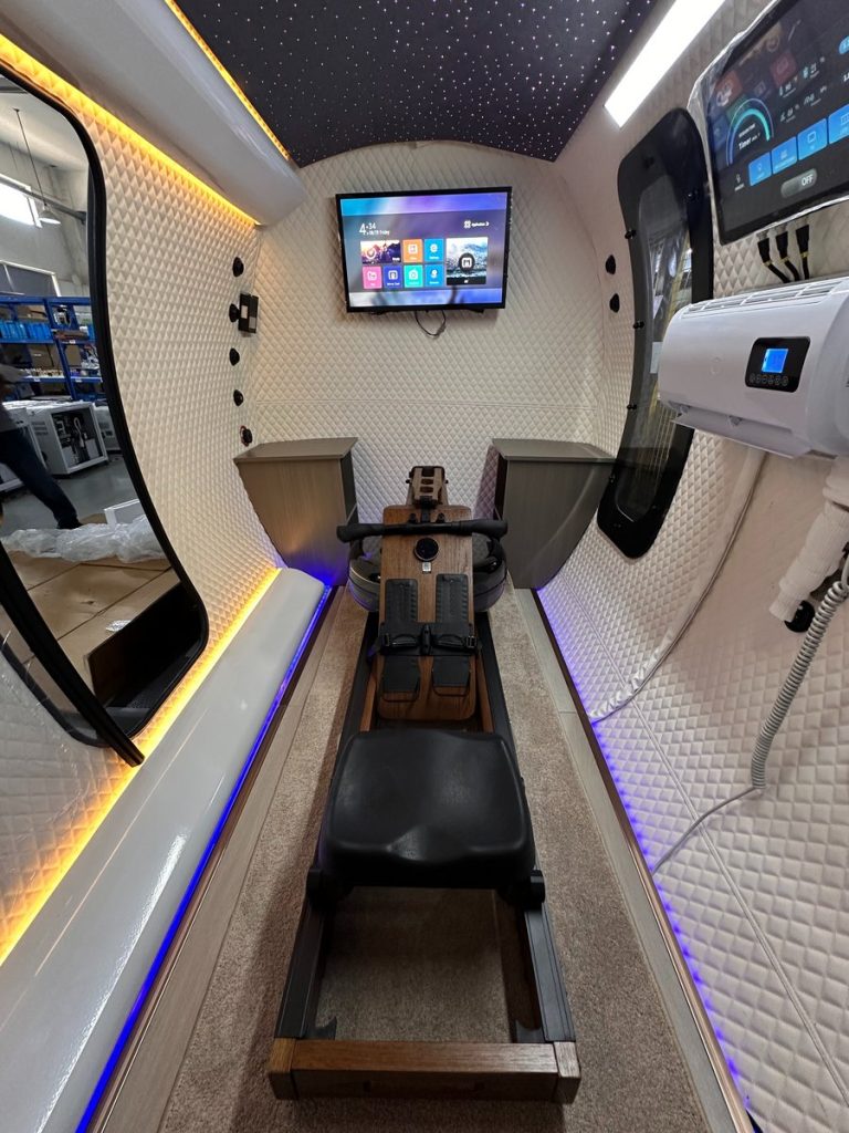 Exercise-Ready Hyperbaric Multiplace Plus Walk-in Hard Shell Oxygen Chamber