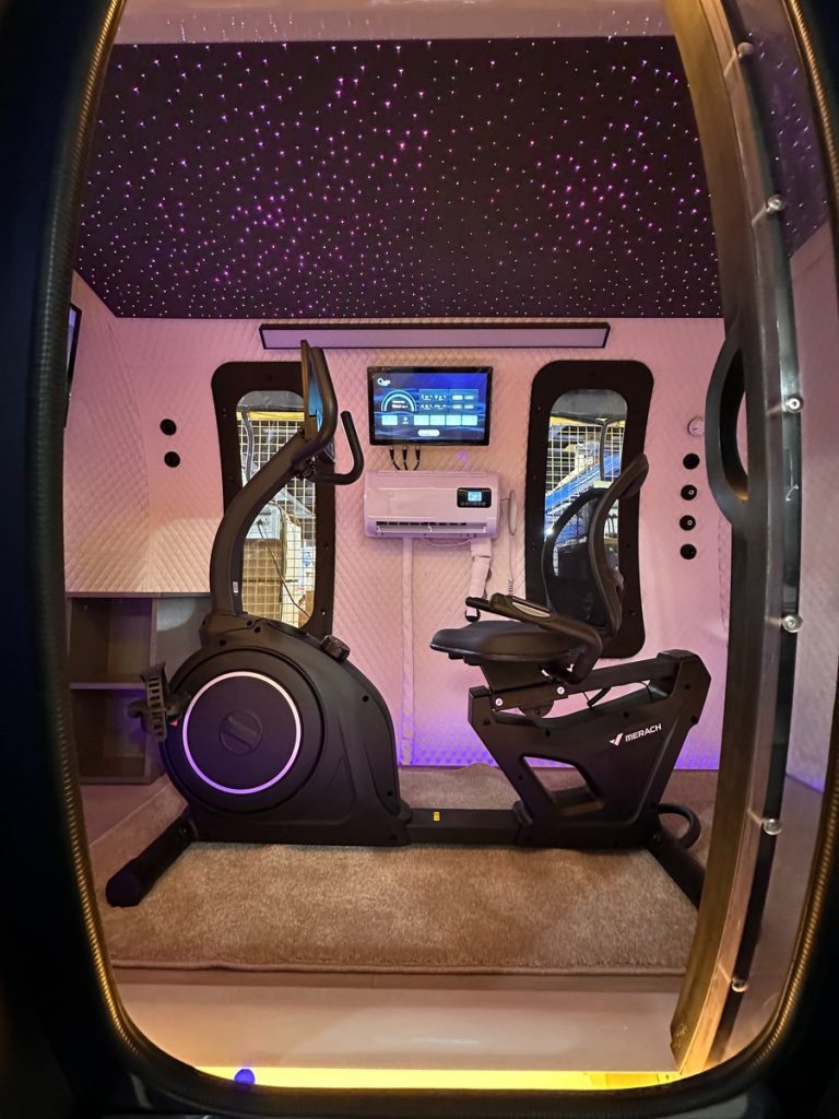 Exercise-Ready Hyperbaric Multiplace Plus Walk-in Hard Shell Oxygen Chamber