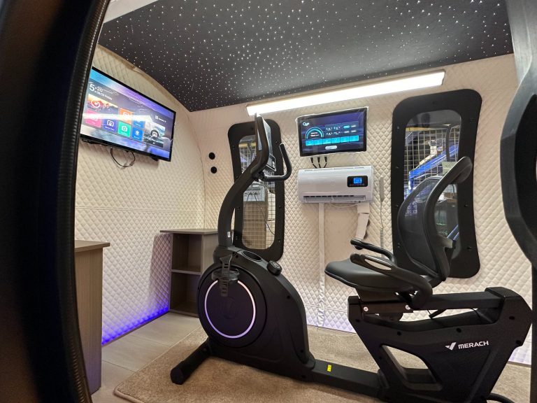 Exercise-Ready Hyperbaric Multiplace Plus Walk-in Hard Shell Oxygen Chamber