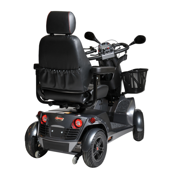 Exploring outdoors with FreeriderUSA FR1 TERRAIN Power Chair.