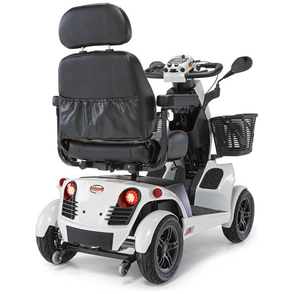 Charging port of FreeriderUSA FR1 TERRAIN Power Chair.