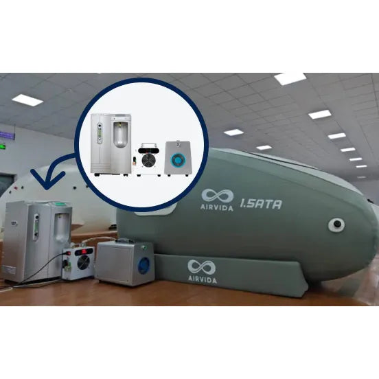 Airvida Chambers 1.1 - 1.4 ATA Portable Lying Hyperbaric Chamber