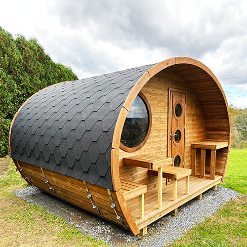 SaunaLife G11 8 Person Garden Series Outdoor Sauna