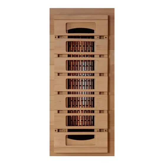 Golden Designs 3-Person Reserve Edition Full Spectrum with Himalayan Salt Bar (Canadian Hemlock)