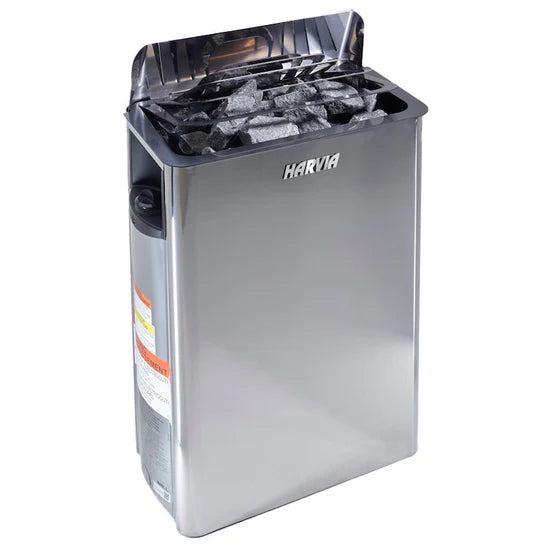 Golden Designs Soria 3-Person Hybrid Sauna (Indoor) - Full Spectrum and Harvia Traditional Stove