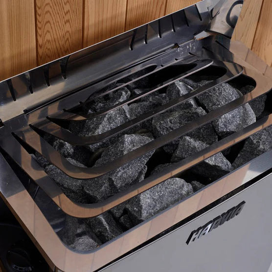 Golden Designs Toledo 6-Person Hybrid Sauna (Indoor) - Full Spectrum and Harvia Traditional Stove