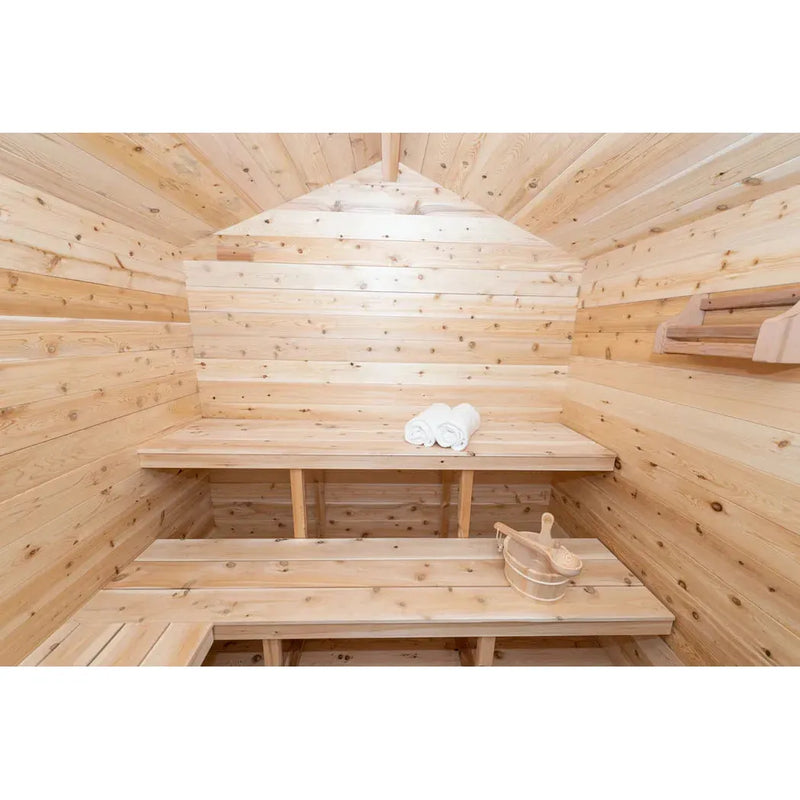 Dundalk Leisurecraft CT Georgian 6 Person Cabin Sauna CTC88W
