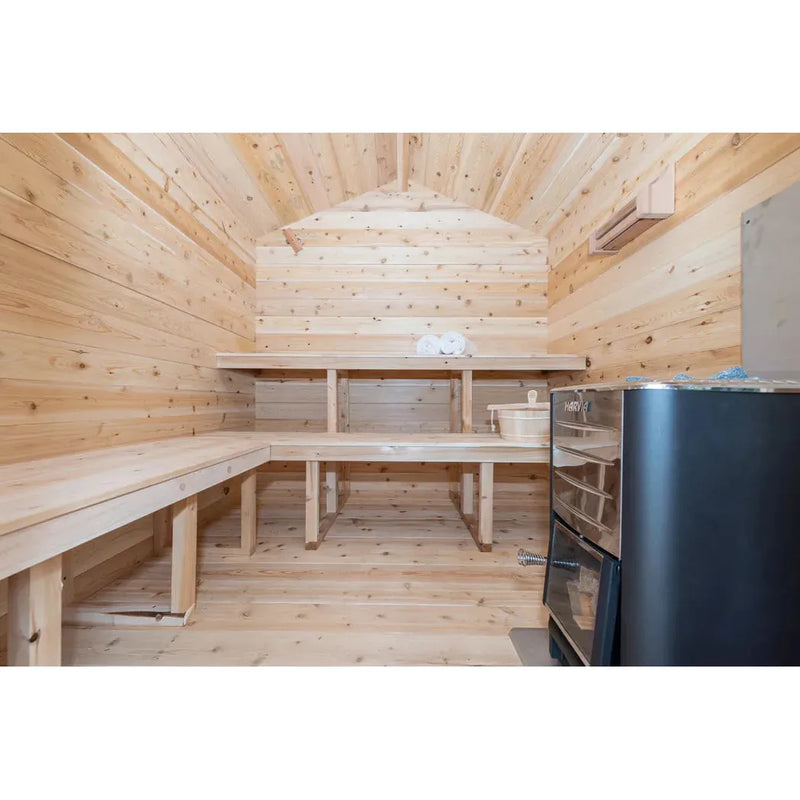 Dundalk Leisurecraft CT Georgian 6 Person Cabin Sauna CTC88W