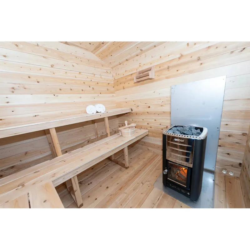 Dundalk Leisurecraft CT Georgian 6 Person Cabin Sauna CTC88W