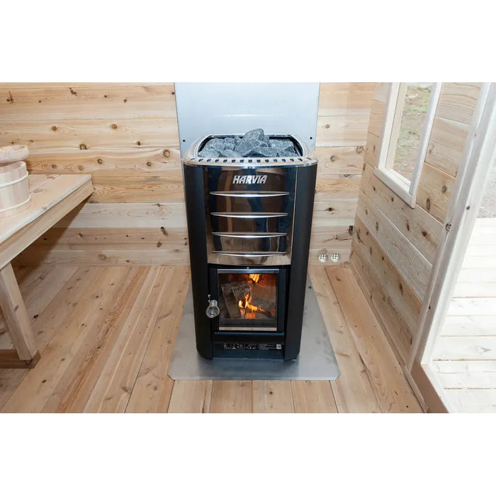 Dundalk Leisurecraft CT Georgian 6 Person Cabin Sauna CTC88W