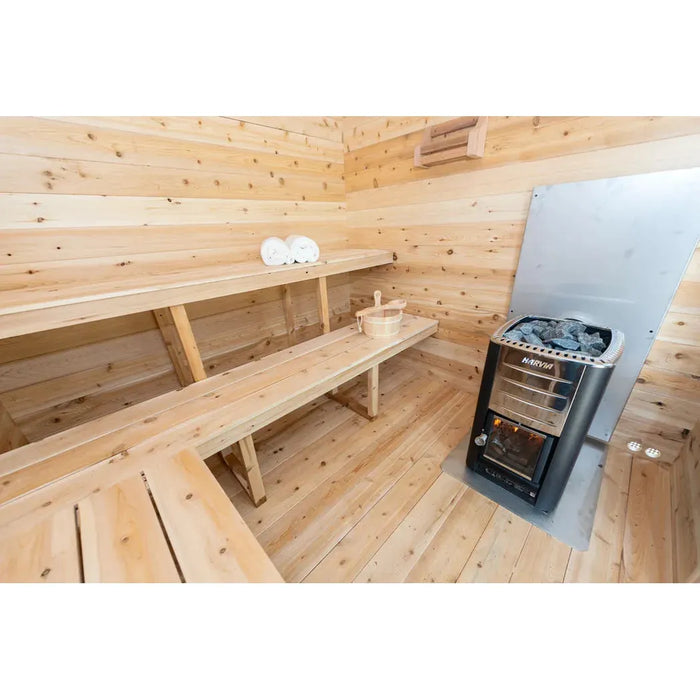 Dundalk Leisurecraft CT Georgian 6 Person Cabin Sauna CTC88W
