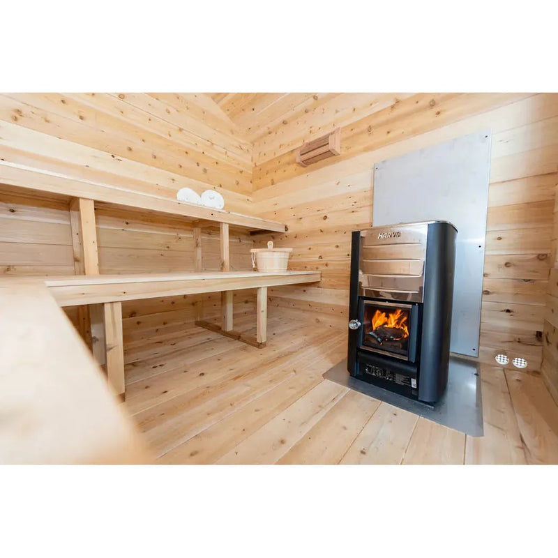 Dundalk Leisurecraft CT Georgian 6 Person Cabin Sauna CTC88W