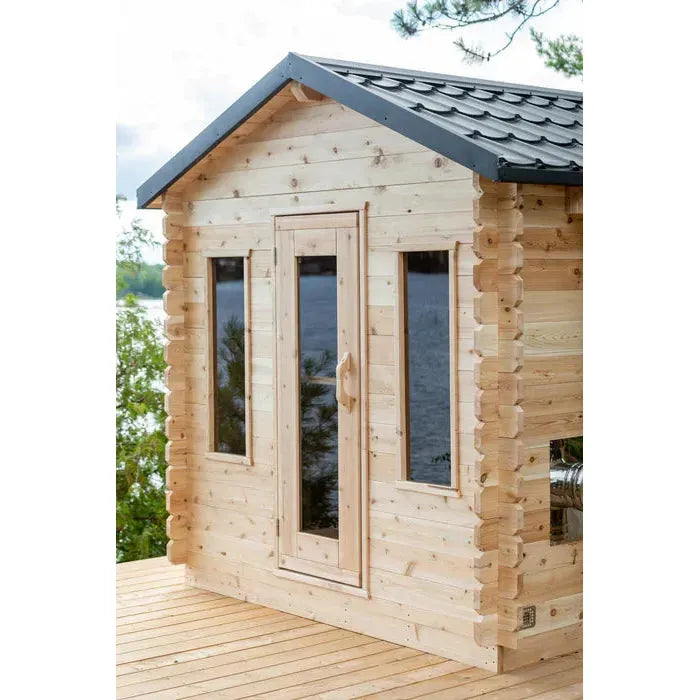 Dundalk Leisurecraft CT Georgian 6 Person Cabin Sauna CTC88W
