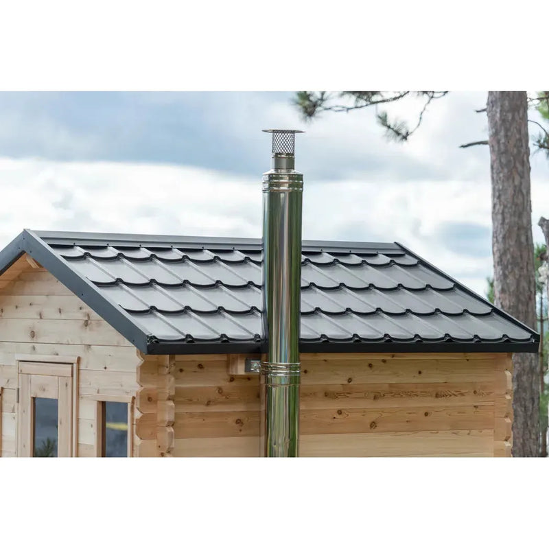 Dundalk Leisurecraft CT Georgian 6 Person Cabin Sauna CTC88W