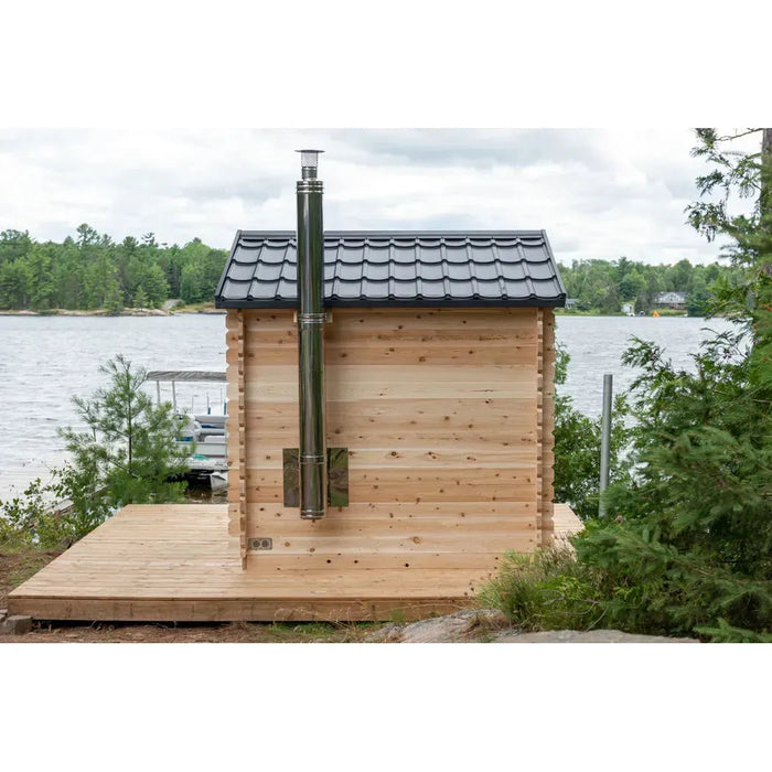 Dundalk Leisurecraft CT Georgian 6 Person Cabin Sauna CTC88W