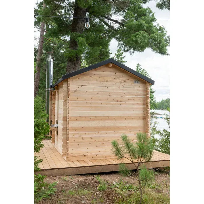 Dundalk Leisurecraft CT Georgian 6 Person Cabin Sauna CTC88W