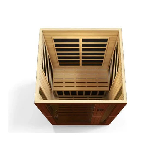 Dynamic Vittoria 2-Person Low EMF FAR Infrared Sauna (Canadian Hemlock)