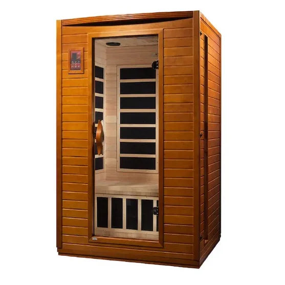 Dynamic Versailles 2-Person Low EMF FAR Infrared Sauna (Canadian Hemlock)