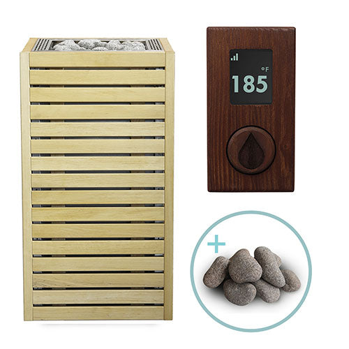 HUUM CORE Alder Pkg CORE Series Sauna Heater Package, Alder Wood Exterior, Up to 10.5kW