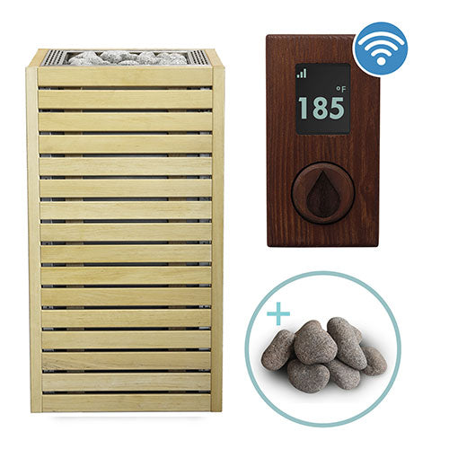 HUUM CORE Alder Pkg CORE Series Sauna Heater Package, Alder Wood Exterior, Up to 10.5kW