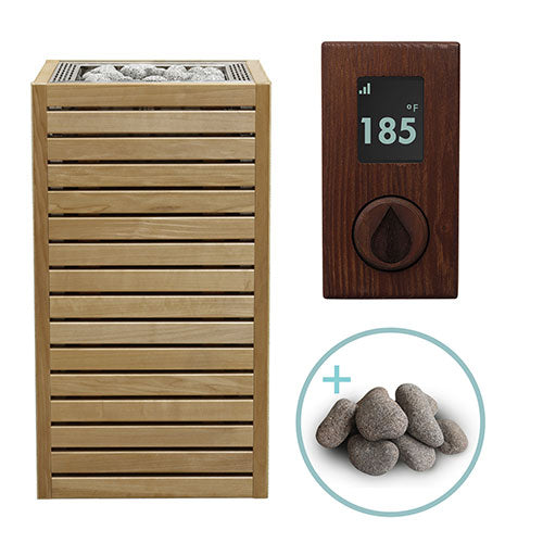 HUUM CORE Thermo-Aspen Pkg CORE Series Sauna Heater Package, Thermo-Aspen Wood Exterior, Up to 10.5kW