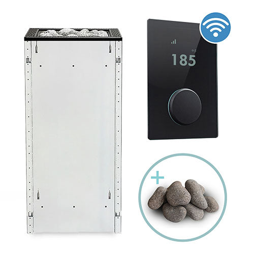 HUUM CORE BK/ST Pkg CORE Series Sauna Heater Package