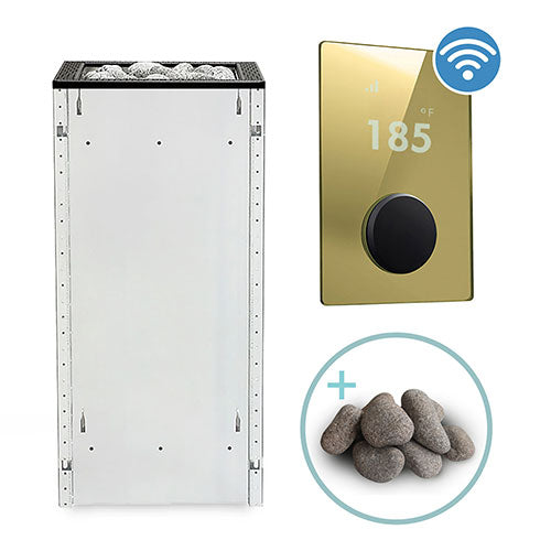 HUUM CORE BK/ST Pkg CORE Series Sauna Heater Package