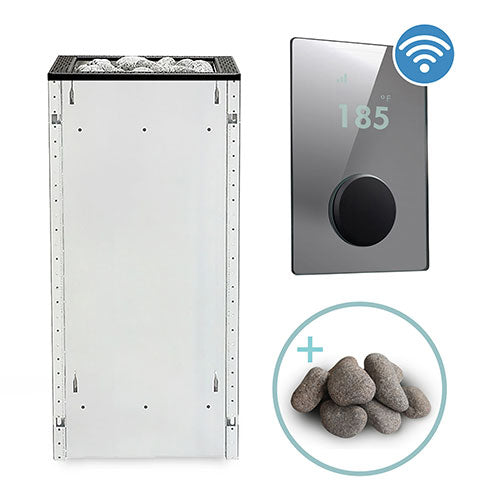 HUUM CORE BK/ST Pkg CORE Series Sauna Heater Package