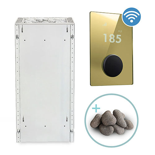HUUM CORE BK/ST Pkg CORE Series Sauna Heater Package