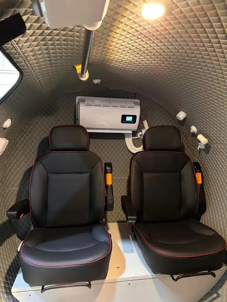 64D x 99L 2.0 ATA Hyperbaric Multiplace Plus Walk-in Hard Shell Oxygen Chamber