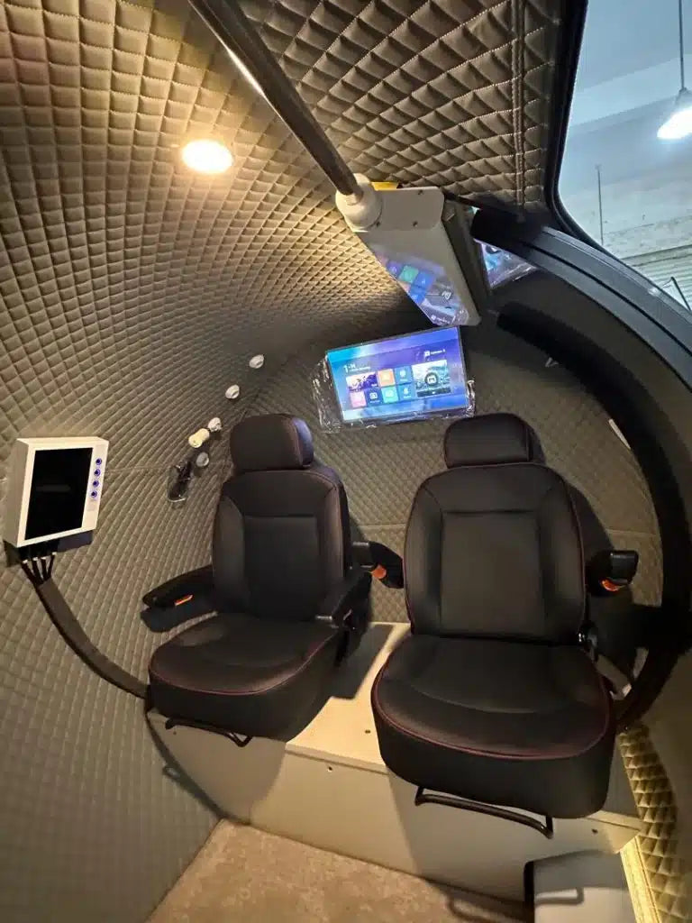 64D x 99L 2.0 ATA Hyperbaric Multiplace Plus Walk-in Hard Shell Oxygen Chamber