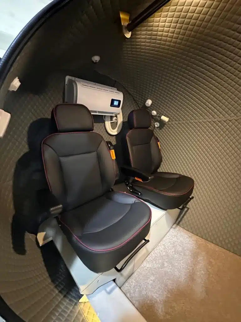 64D x 99L 2.0 ATA Hyperbaric Multiplace Plus Walk-in Hard Shell Oxygen Chamber