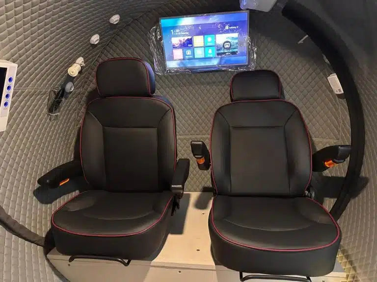 64D x 99L 2.0 ATA Hyperbaric Multiplace Plus Walk-in Hard Shell Oxygen Chamber