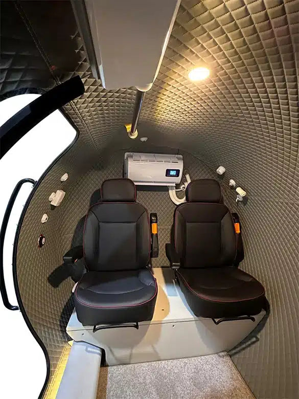 64D x 99L 2.0 ATA Hyperbaric Multiplace Plus Walk-in Hard Shell Oxygen Chamber