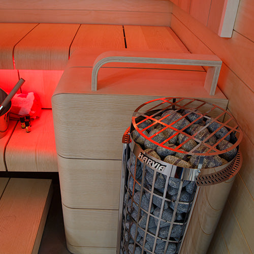 Harvia Cilindro PC80 Cilindro Half Series 8kW Sauna Heater