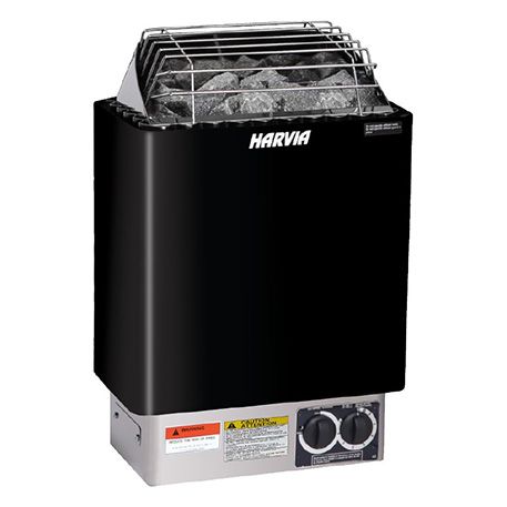Harvia KIP80B KIP Series 8kW Sauna Heater, Built-In Controls