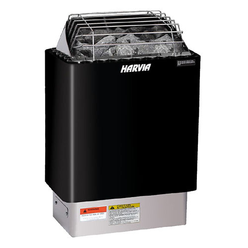 Harvia KIP60B KIP Series 6kW Sauna Heater, Built-In Controls