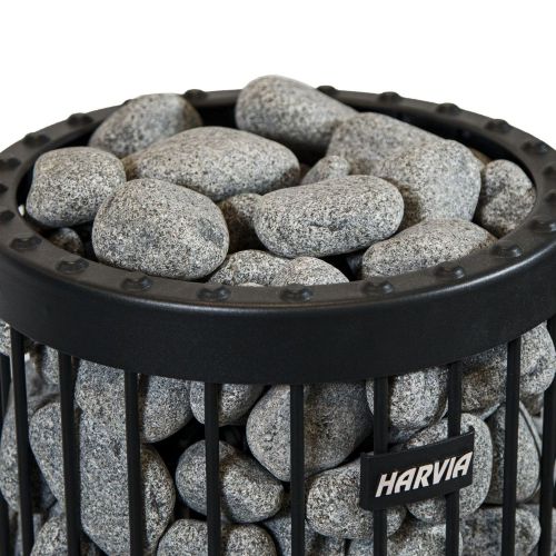 Harvia Olivine Diabase Sauna Heater Stones, Rounded, 5-10cm