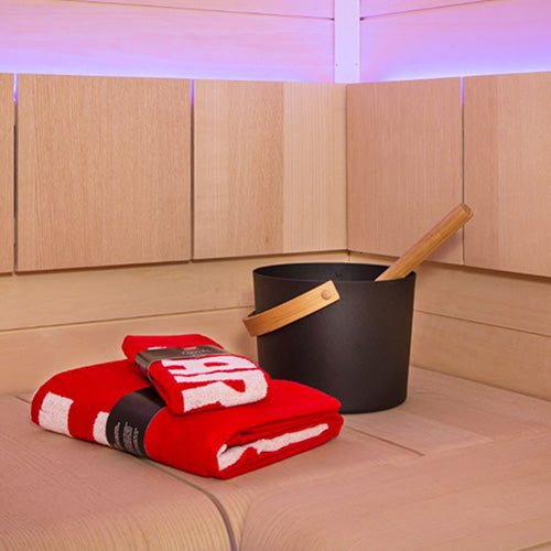 Harvia Red Sauna Hand Towel