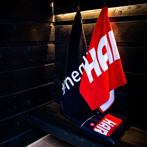 Harvia Red Sauna Hand Towel