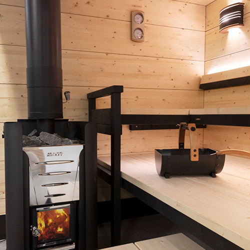 Harvia Sauna Wood Stove Chimney Kit, 1500mm