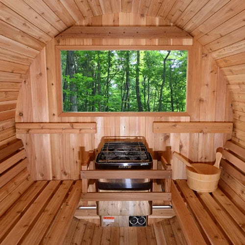 Harvia KIP80B KIP Series 8kW Sauna Heater, Built-In Controls