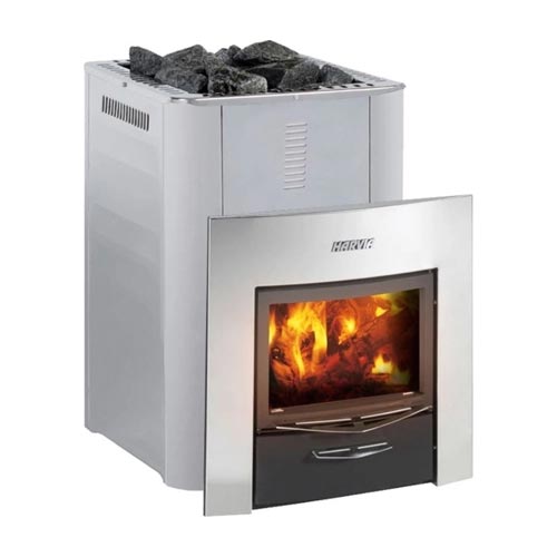 Harvia Pro 36 Duo Wood Sauna Stove Pro Series, 31kW
