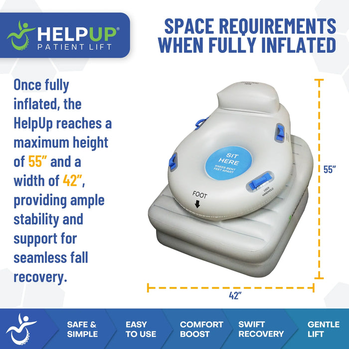 HelpUp Patient Lift with AirLift Technology