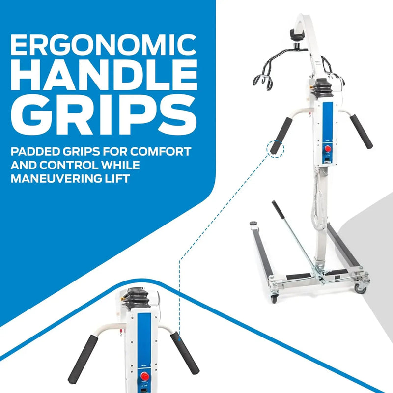 Joerns Healthcare Hoyer HPL402 Powered/Manual Patient Lift - 400lbs Capacity