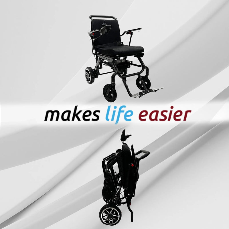 IQ-Carbon Lightweight Carbon Fiber Electric Wheelchair