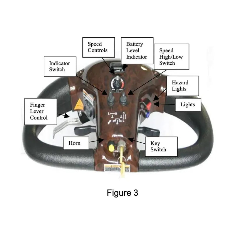 Shoprider Flagship 4-Wheel Cabin Scooter